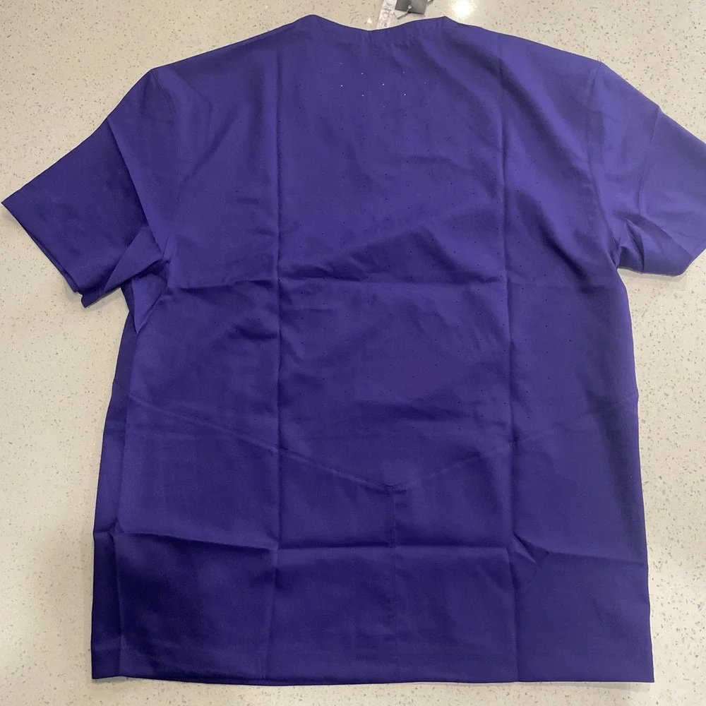 Adidas M Men's Icon Short Sleeve Cage Jacket Perforated HF6160 Purple NWT